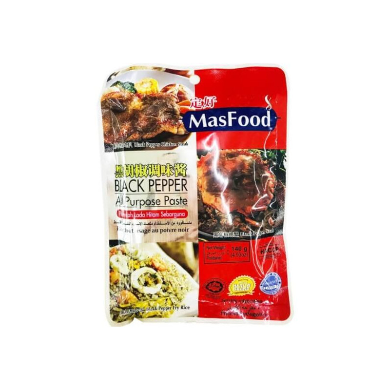 Masfood Black Pepper All Purpose Paste 140g