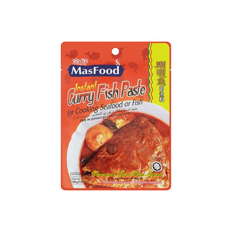 Masfood Curry Fish Paste 200g