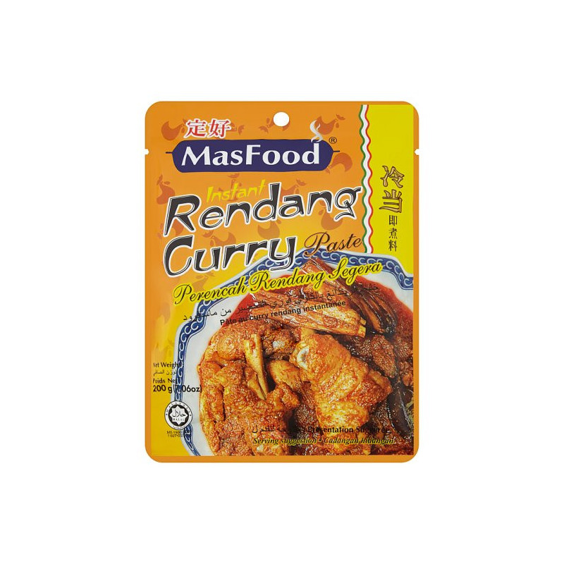 Masfood Rendang Curry Paste 200g