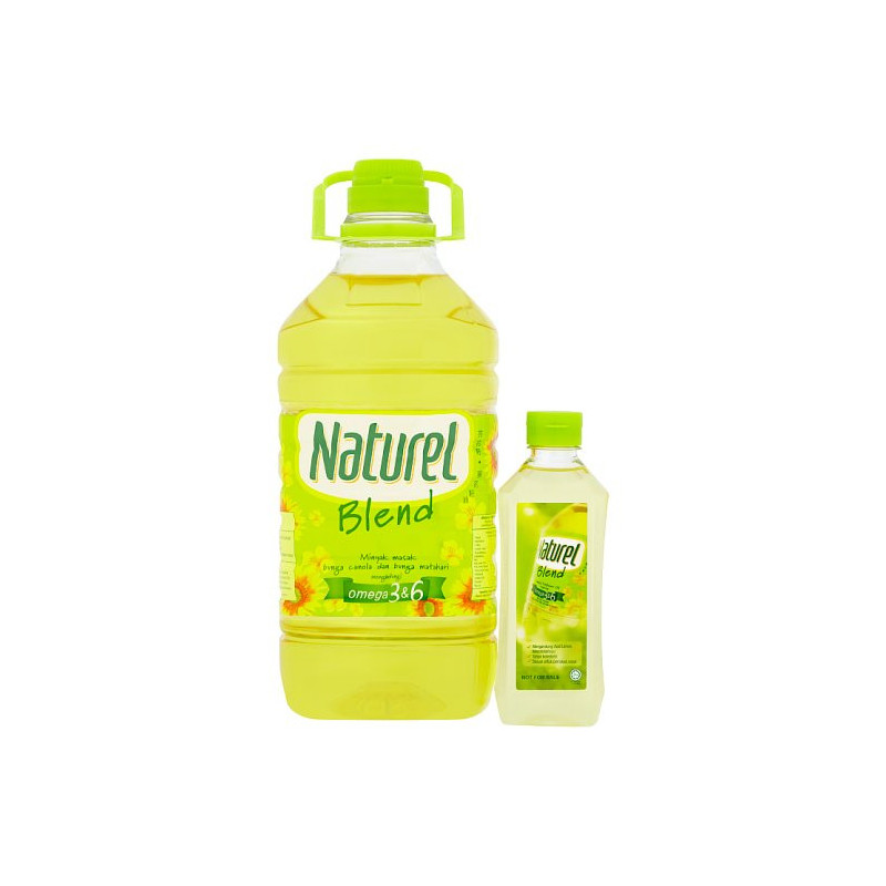 Naturel Blend Cooking Oil 3kg + Free 250g