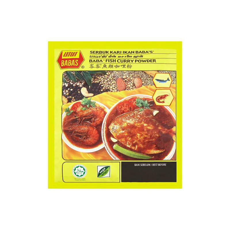 Baba's Fish Curry Powder 250g