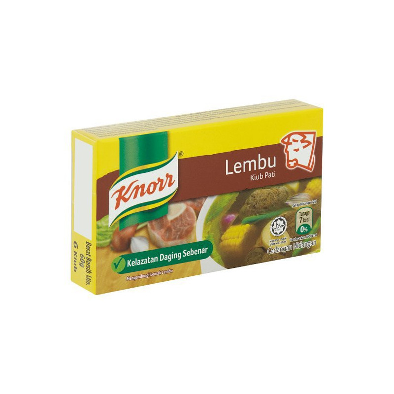 Knorr Seasoning Beef 6 Cubes 60g