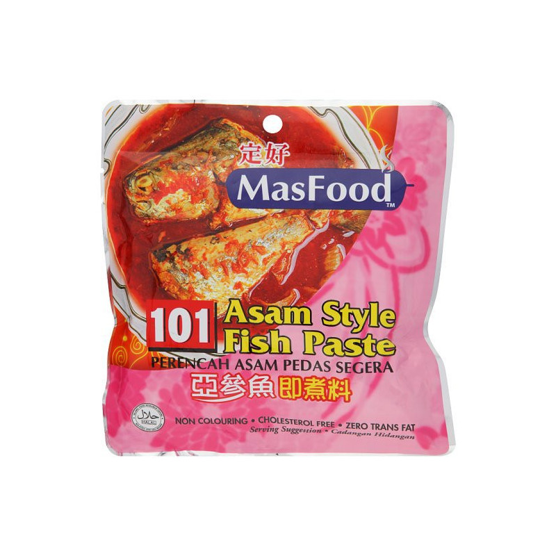 MasFood 101 Asam Style Fish Paste 200g