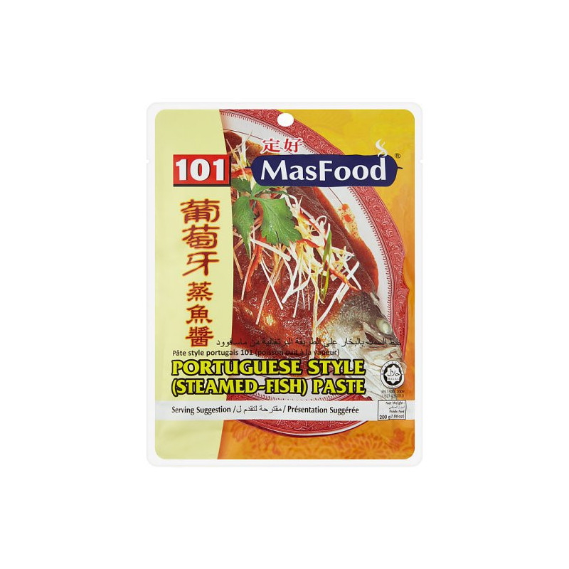 MasFood 101 Portuguese Style Steamed-Fish Paste 200g
