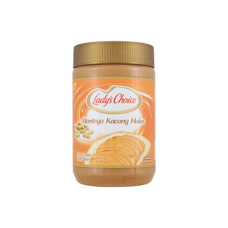 Lady's Choice Thick & Creamy Peanut Butter 500g