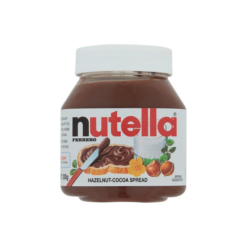 Nutella Ferrero Hazelnut-Cocoa Spread 200g