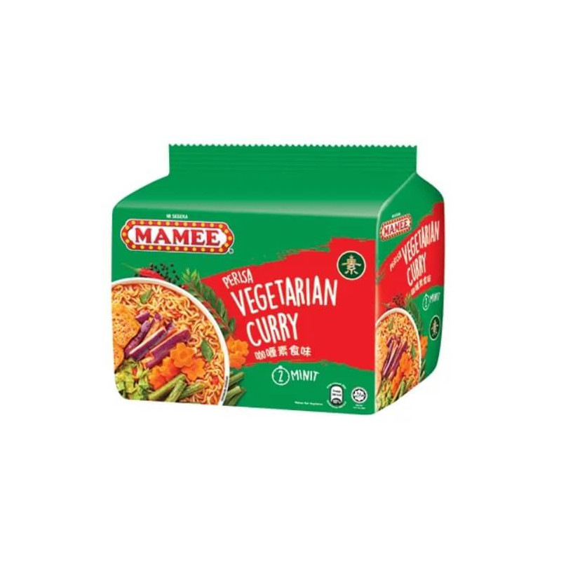 Mamee Premium Vegetarian Curry 5x78g