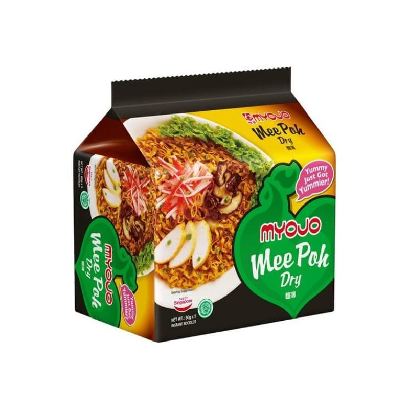 Myojo Mee Poh Dry Instant Noodles 12x5x80g