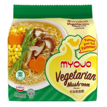 Myojo Vegetarian Flavour Instant Noodles 5x80g