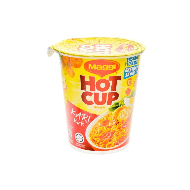 Maggi Hot Cup Curry Flavour 58g