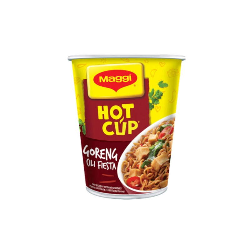 Maggi Hot Cup Goreng Cili Fiesta 65g