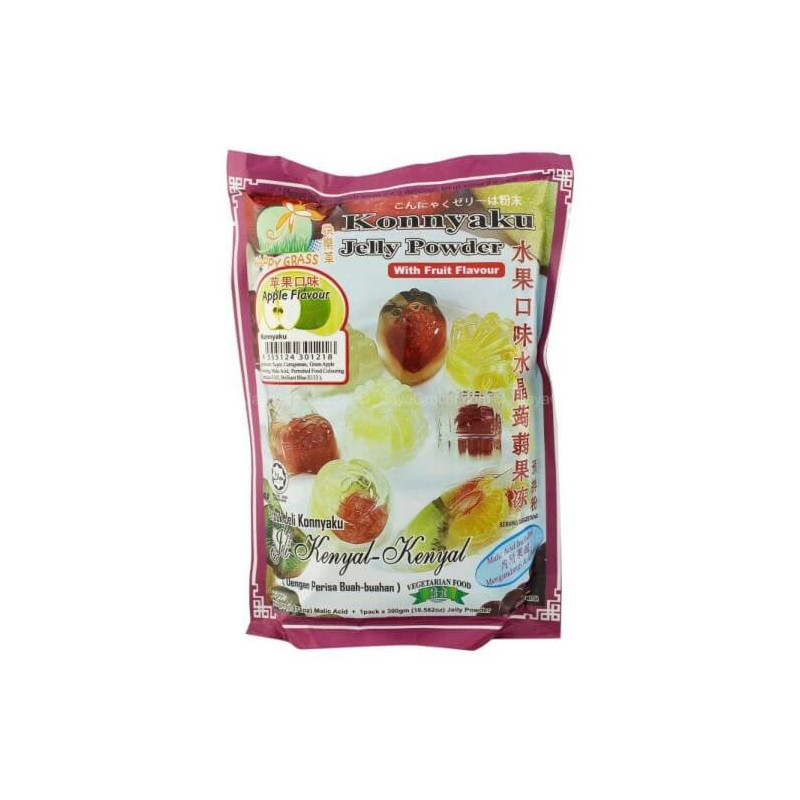 Happy Grass Konnyaku Green Apple Jelly Powder 280g