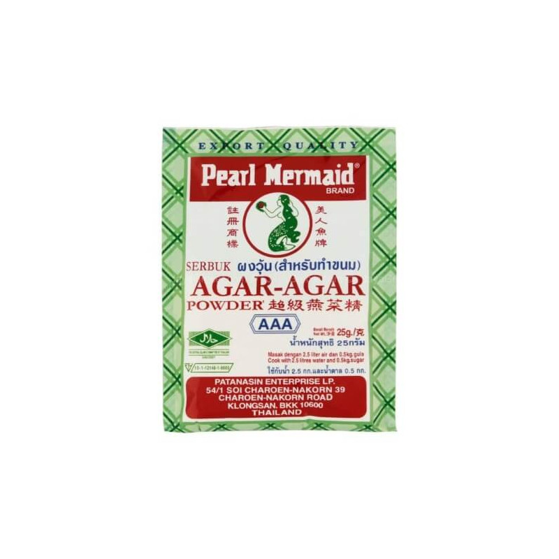 Pearl Mermaid Brand Agar-agar Powder 25g