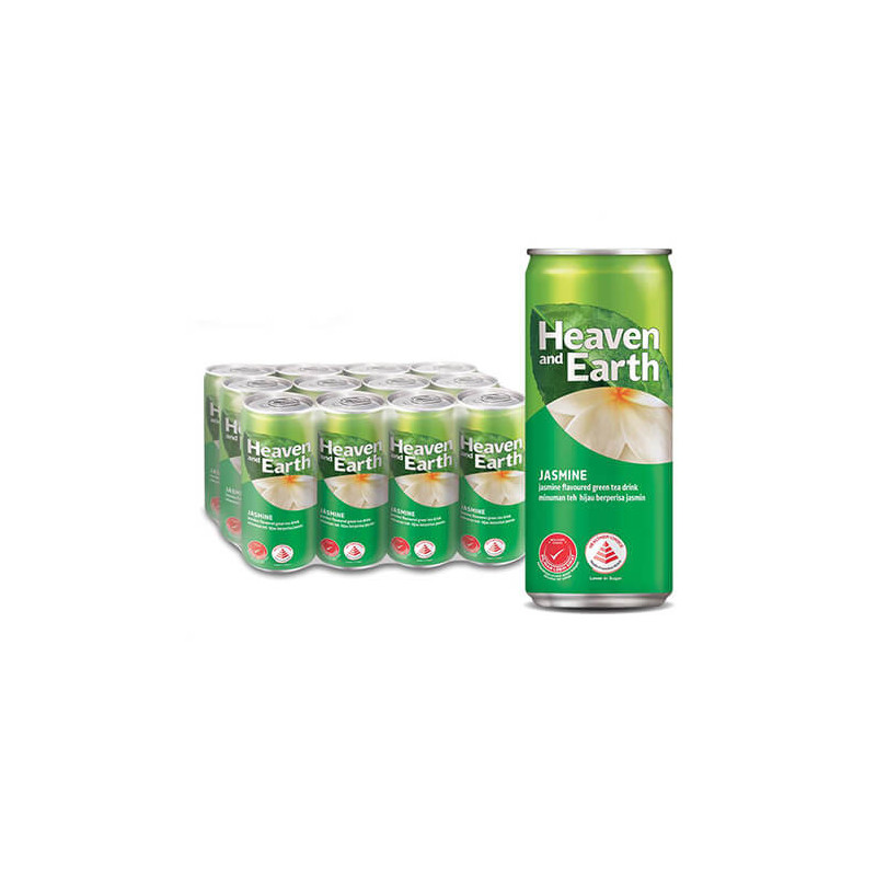 Heaven and Earth Jasmine Tea Flavoured Tea Drink 12x300ml