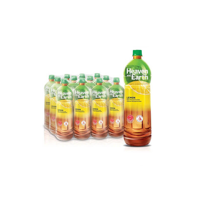 Heaven and Earth Lemon Tea Flavoured Tea Drink 12x500ml