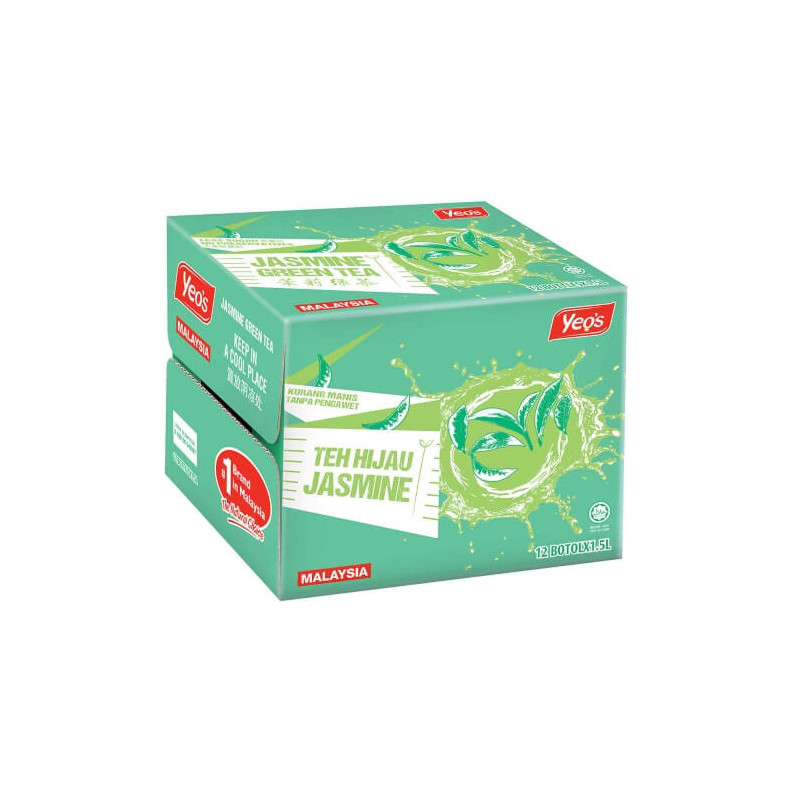 Yeos Jasmine Green Tea Drink 12x1L