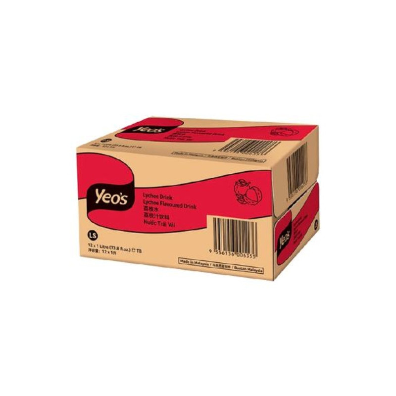 Yeos Lychee Drink 12x1L