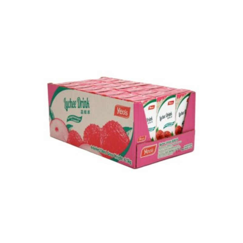 Yeos Lychee Drink 4x6x250ml