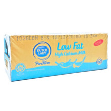 Dutch Lady UHT Low Fat Milk 4x6x200ml