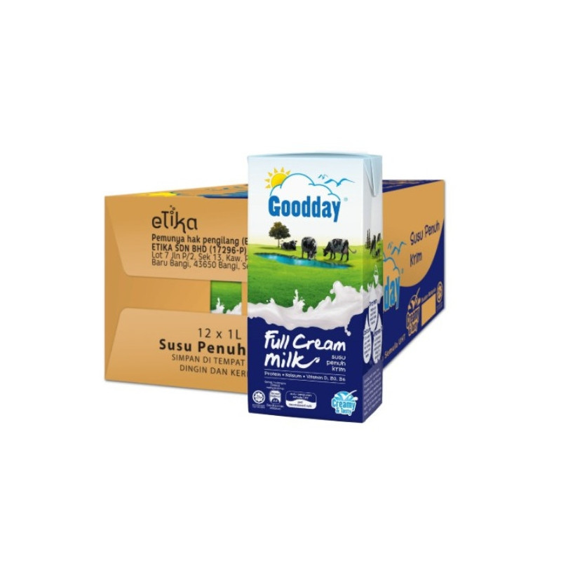 Goodday UHT Full Cream Flavoured Milk 12x1L