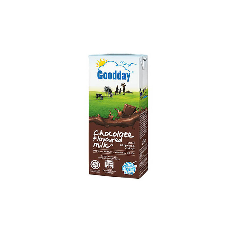 Goodday UHT Chocolate Flavoured Milk 200ml