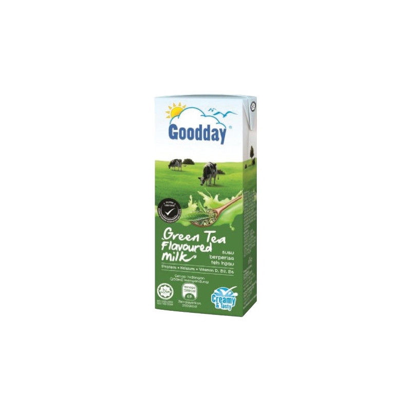 Goodday UHT Green Tea Flavoured Milk 200ml