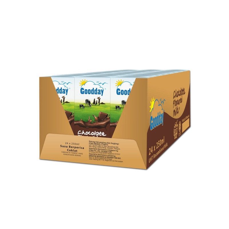 Goodday UHT Chocolate Flavoured Milk 4x6x200ml