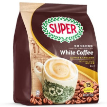 Super Charcoal Roasted White Coffee (25g x 15's) - Coffee & Creamer