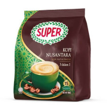 Super White Coffee 3 in 1 Nusantara 15sachets x 36g