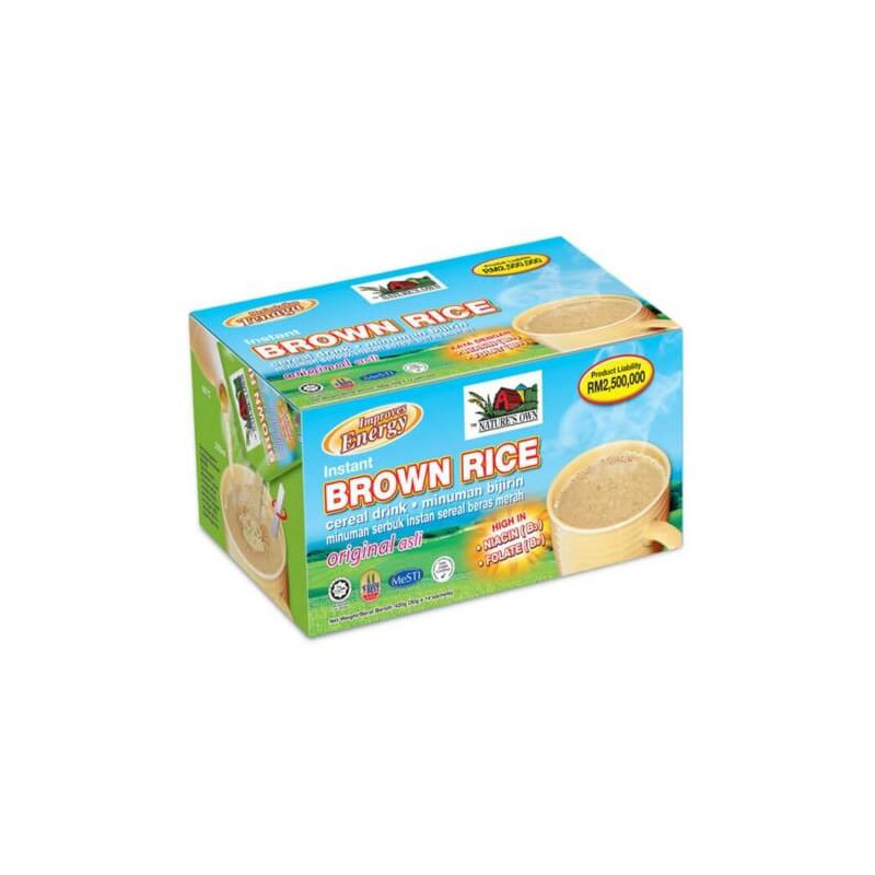 Nature’s Own Instant Brown Rice Cereal Drink Original 14s x 30g