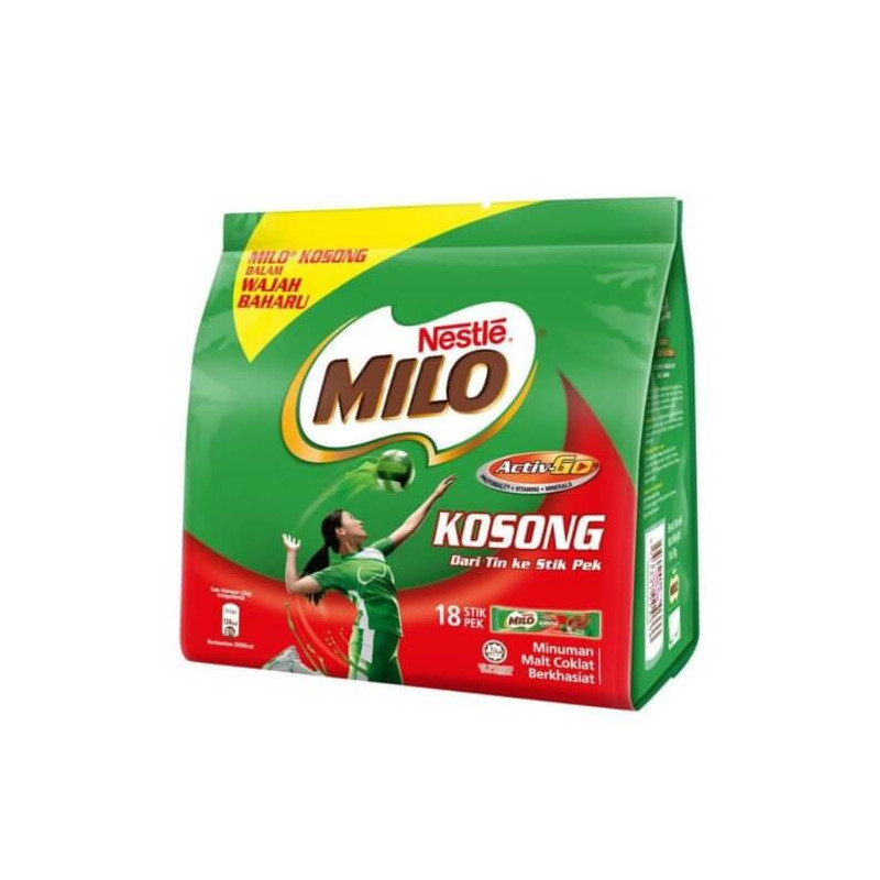 Nestle Milo 3 in 1 Kosong 18x30g