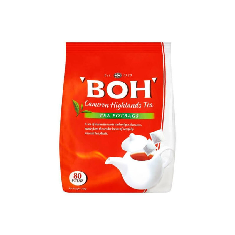 Boh Tea Potbags 80s x 2g