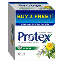 Protex Herbal Bar Soap 3+1x75g
