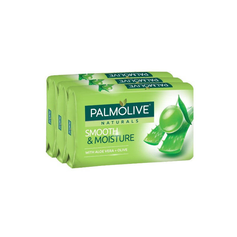 Palmolive Naturals Smooth & Moisture Bar Soap 3x90g