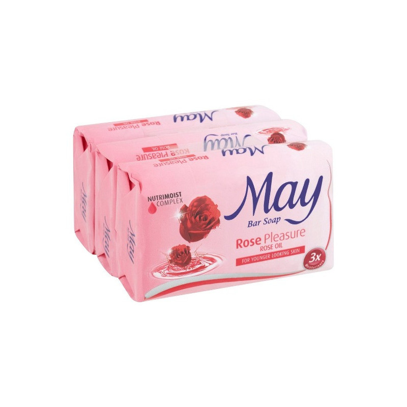 May Rose Pleaure Bar Soap 3x85g