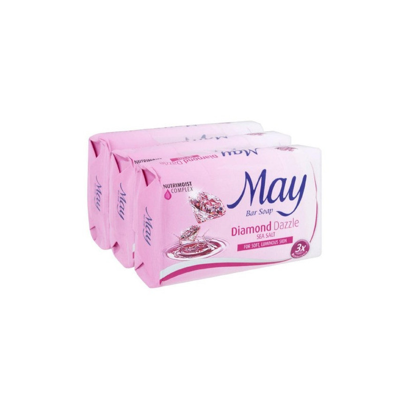 May Diamond Dazzle Bar Soap 3x85g