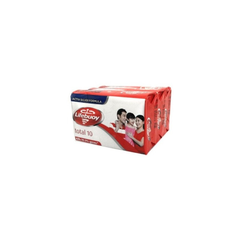 Lifebuoy Total 10 Bar Soap 3x80g