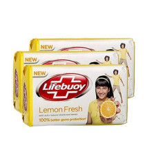 Lifebuoy Lemon Fresh Bar Soap 3x80g