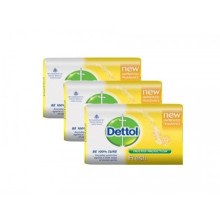 Dettol Fresh Bar Soap 3x65g