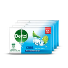 Dettol Cool Bar Soap 3+1x65g