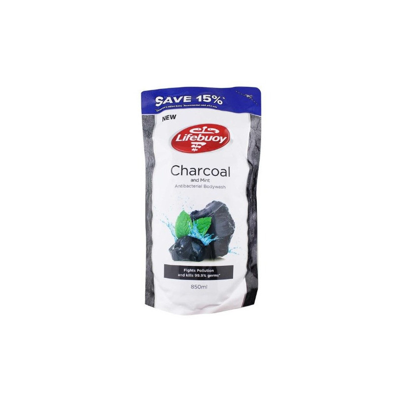 Lifebuoy Charcoal Body Wash Refill 850ml
