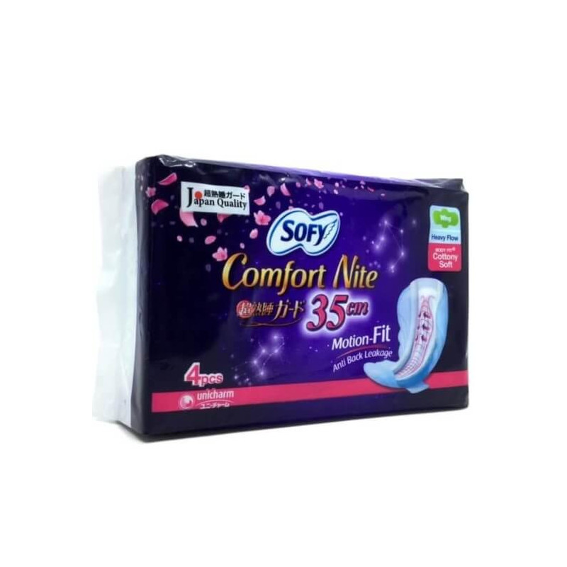 Sofy Body Fit Comfort Nite Wing 35cm 4s
