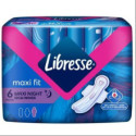 Libresse Maxi Night Extra Long & Wide Fit 32cm 6s