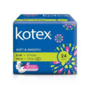 Kotex Soft & Smooth Slim Wing 24cm 10s