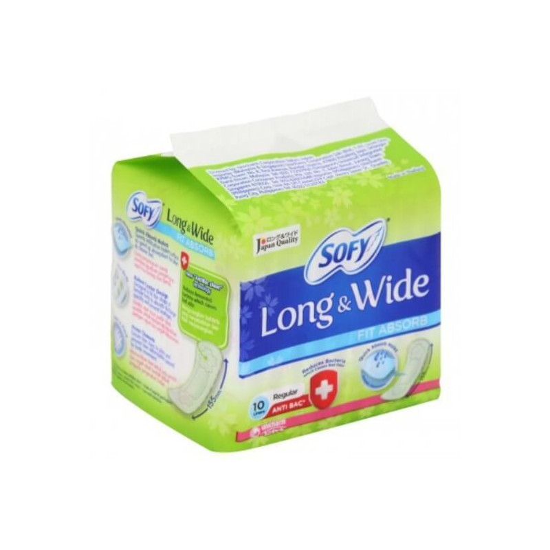 Sofy Long & Wide Pantiliner 10's