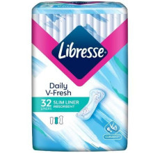 Libresse Slim Pantyliner 32s