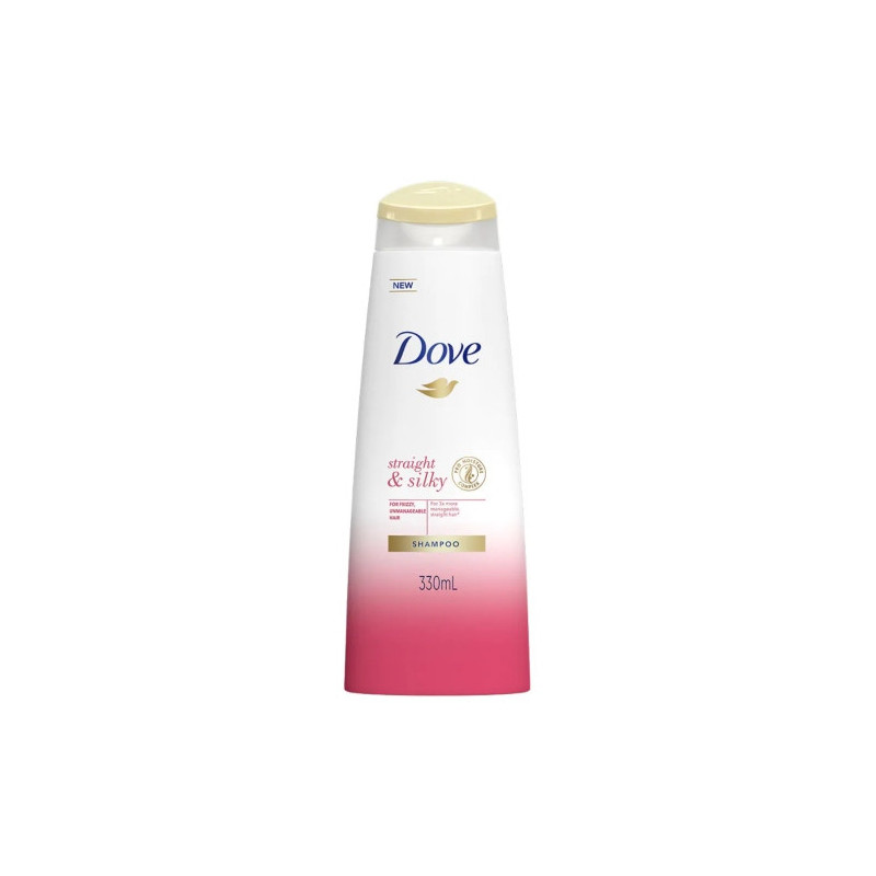 Dove Straight & Silky Shampoo 330ml