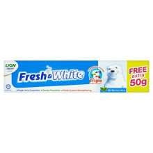 Fresh & White Extra Cool Mint Toothpaste 225g + 50g