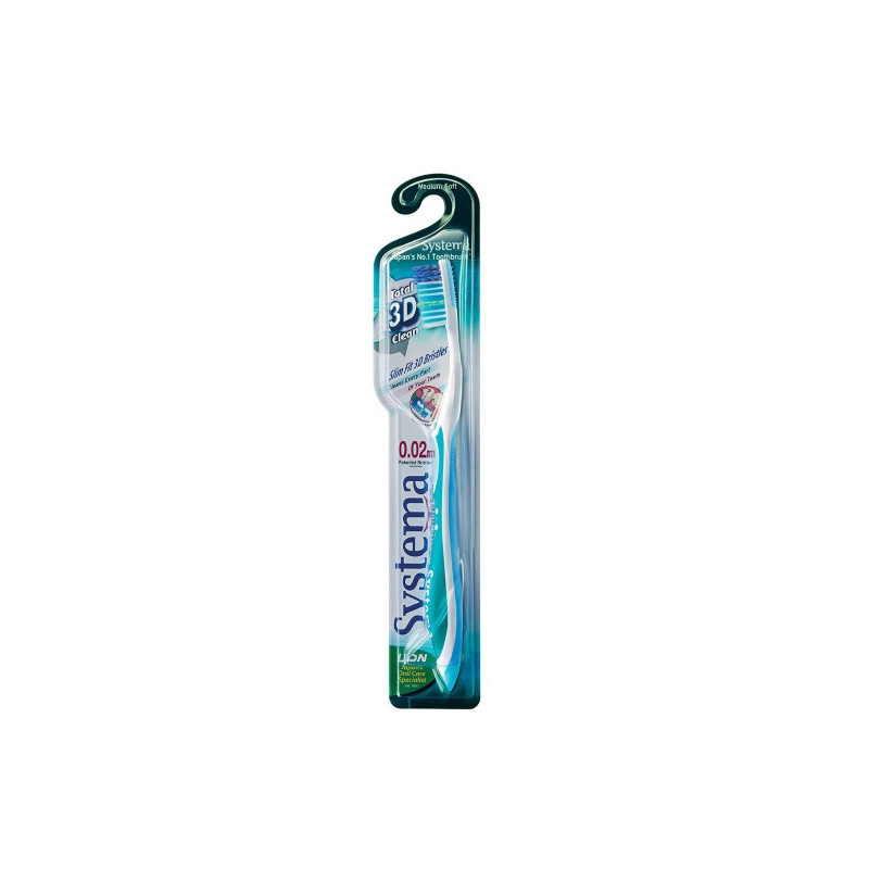 Systeme Slim Fit 3D Bristles Medium soft Toothbrush