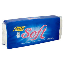 Cutie Soft Twin Ply Tissue 200 Sheets 10 Rolls
